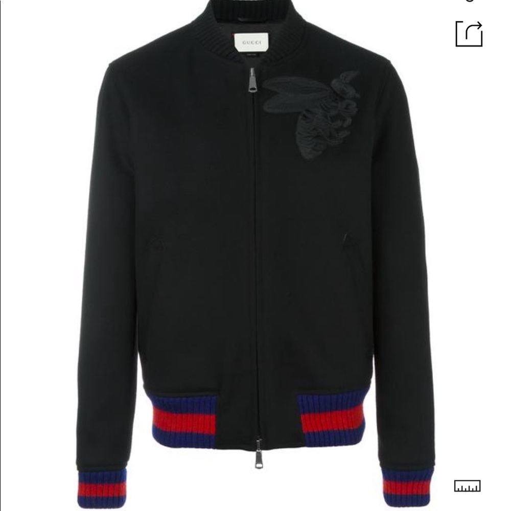 Gucci Embroidered Bomber Jacket